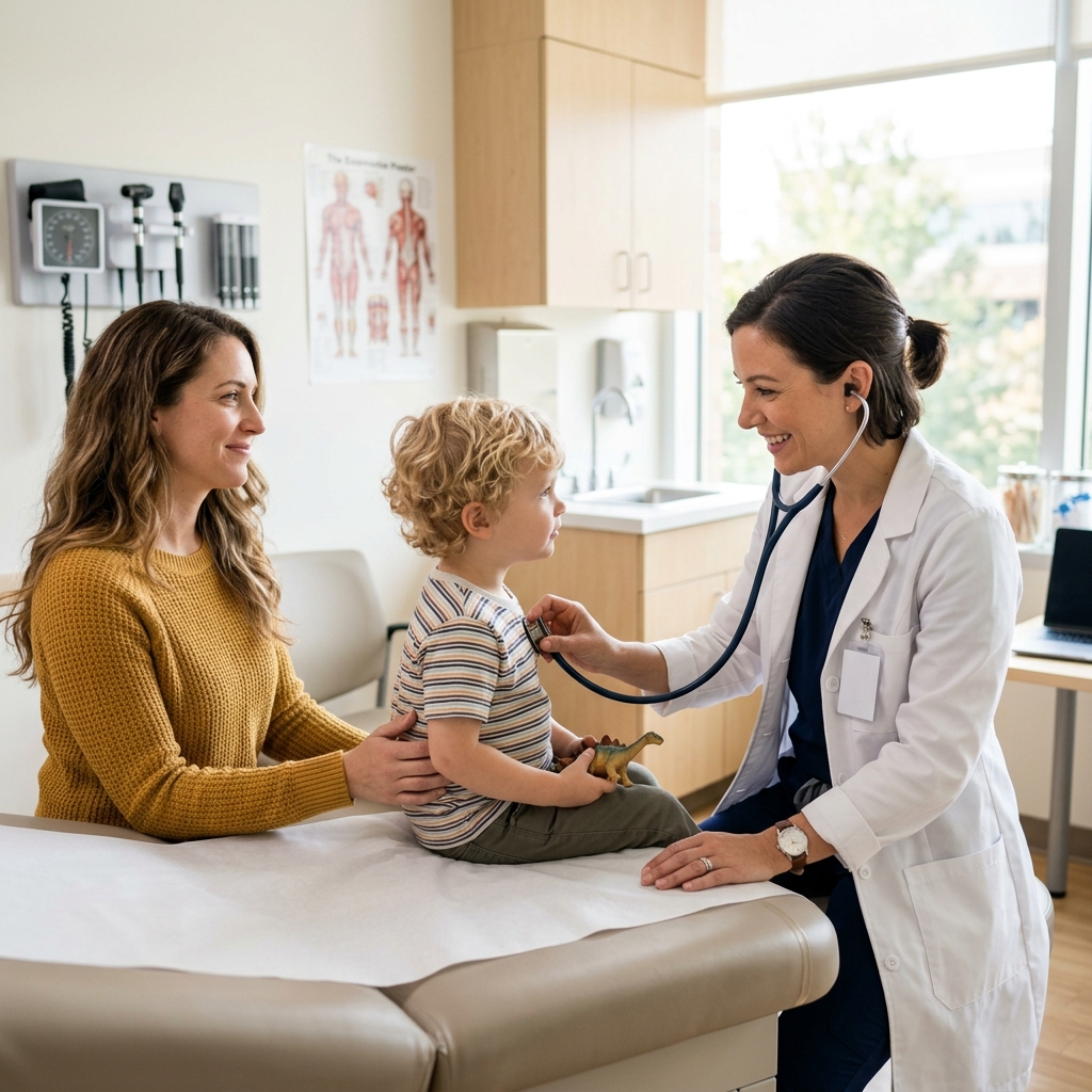 Doctor caring for a patient at Care4Family